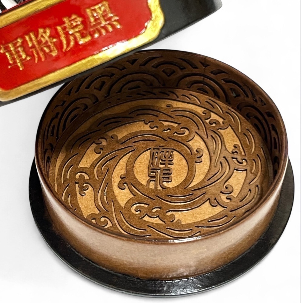 迷匠手藝工坊｜神獸系•金虎將軍／黑虎將軍｜手工原創 神明模型 紙藝精品 收藏擺設-細節圖4