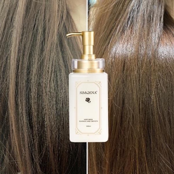 官方直營｜爛髮先別剪絕對愛上【花蜜乳蛋白深層護髮膜】深層角蛋白SIMQENA修護受損分岔護髮油染燙護色-細節圖7