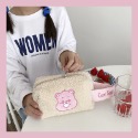 [Be Woman] 現+預 Care Bears 愛心熊 彩虹熊 QQ毛 手提包 化妝包 鉛筆盒-規格圖3