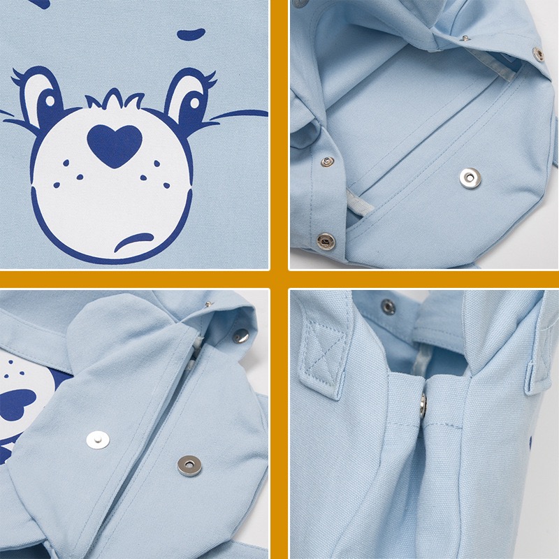 [Be Woman] 現+預 Care Bears 愛心熊 彩虹熊 手提包 肩背包 補習袋-細節圖3