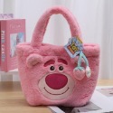 ［Ne Woman Shoes] 現+預 正版授權 熊抱哥 草莓熊 手提包 肩背包 斜背包 造型 絨毛 可愛 實用-規格圖3