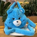 ［Be Woman Shoes]現+預 Care Bears 彩虹熊 愛心熊 毛絨 手提包 斜背包-規格圖10