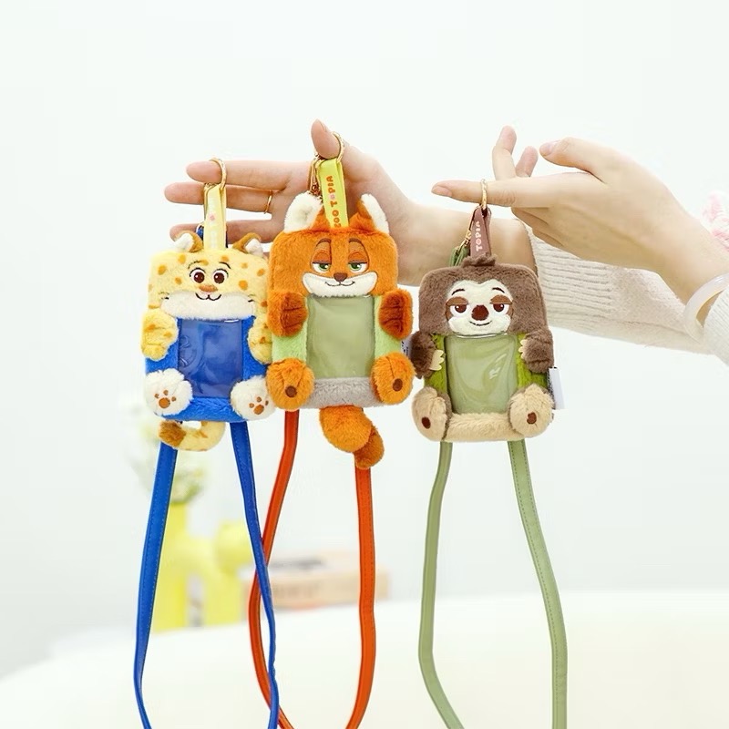 [Be Woman]現+預 草莓熊 熊抱哥 史迪奇 維尼 小熊維尼 掛脖 證件套 悠遊卡 車票卡 卡套 卡夾-細節圖2