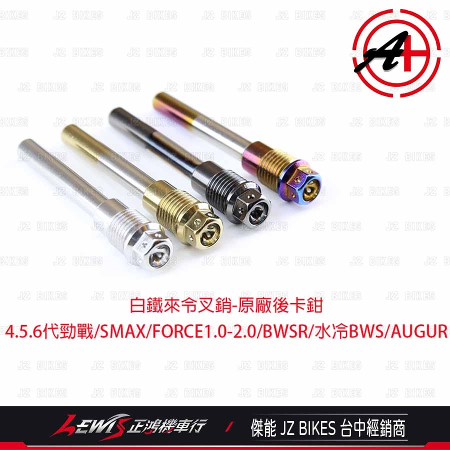 卡鉗插銷 來令插銷 白鐵來令固定叉銷六代勁戰 適用 SMAX FORCE FORCE 水冷BWS AUGUR 傑能 正鴻-細節圖5