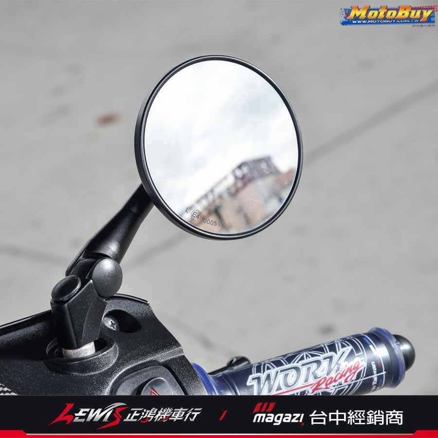 【正鴻機車行】1883後照鏡 後照鏡 1883A後照鏡 MAGAZI1883 機車後照鏡 圓形後照鏡 MAGAZI-細節圖2