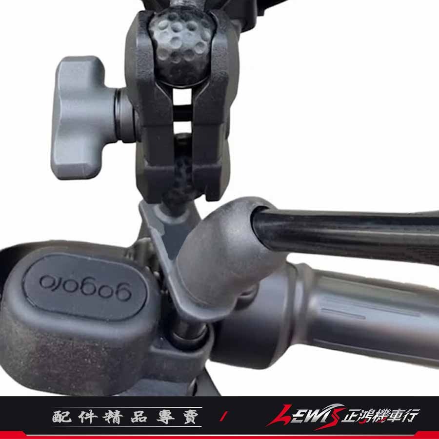 【正鴻機車行】X手機架零件 後視鏡球頭 歪嘴球頭 底座 適用 五匹 MWUPP 5P RAM 6爪 大X 8爪 4爪-細節圖9