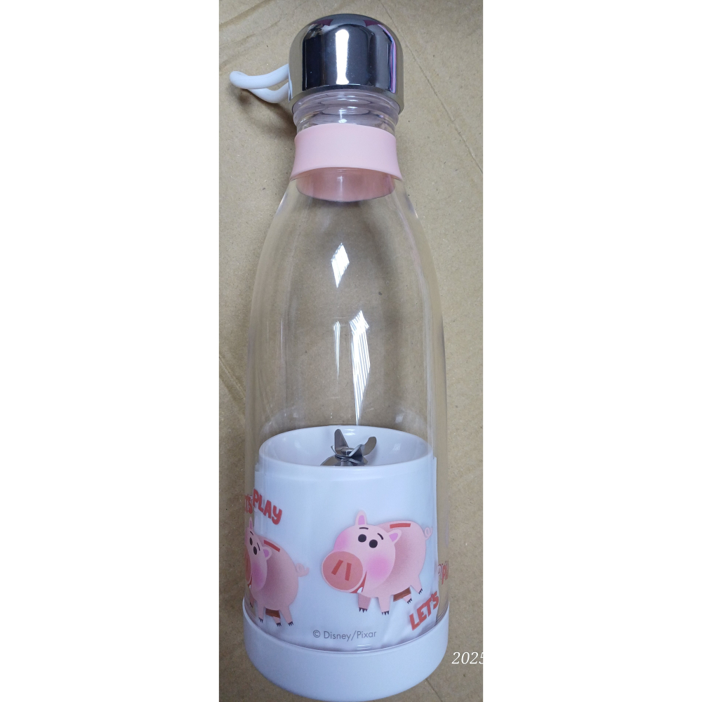 玩具總動員 火腿豬造型 隨身果汁機-細節圖3