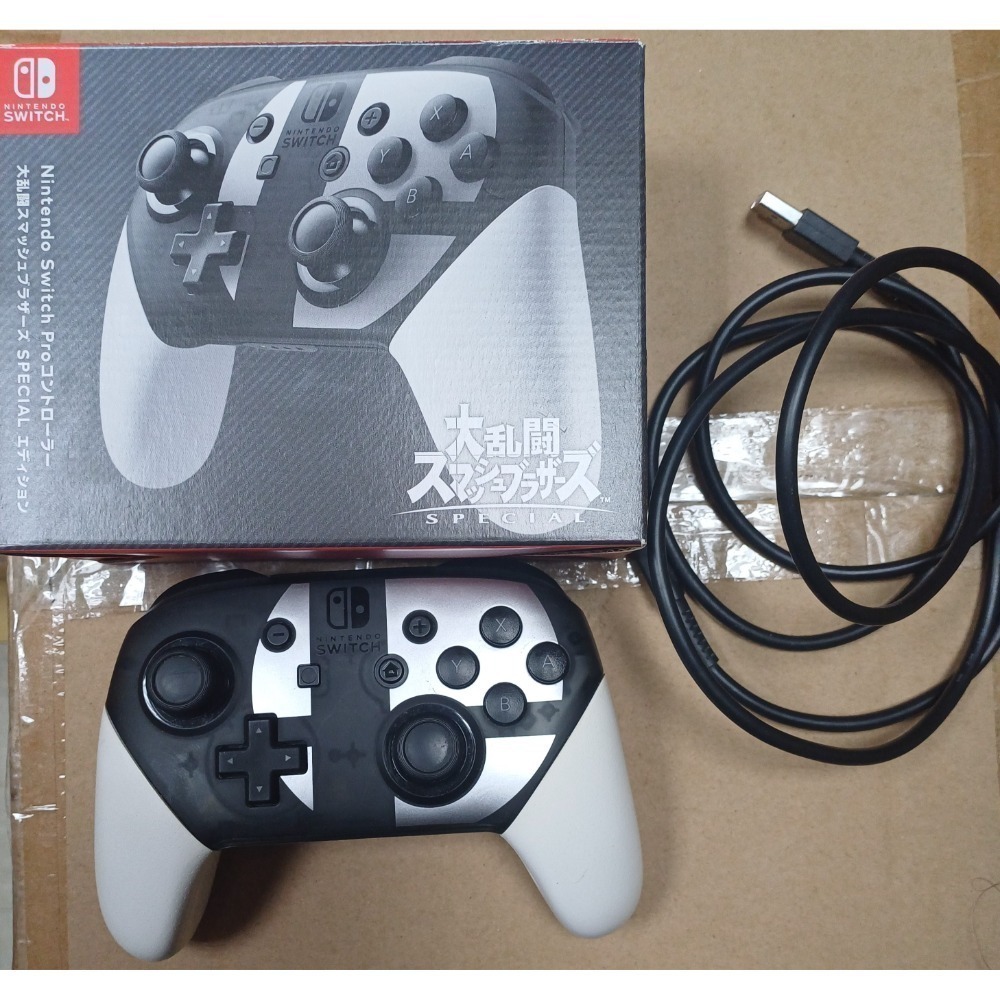 任天堂 SWITCH 紅藍主機 健身環大冒險 任天堂明星大亂鬥PRO控制器 遊戲 (二手良品)-規格圖9