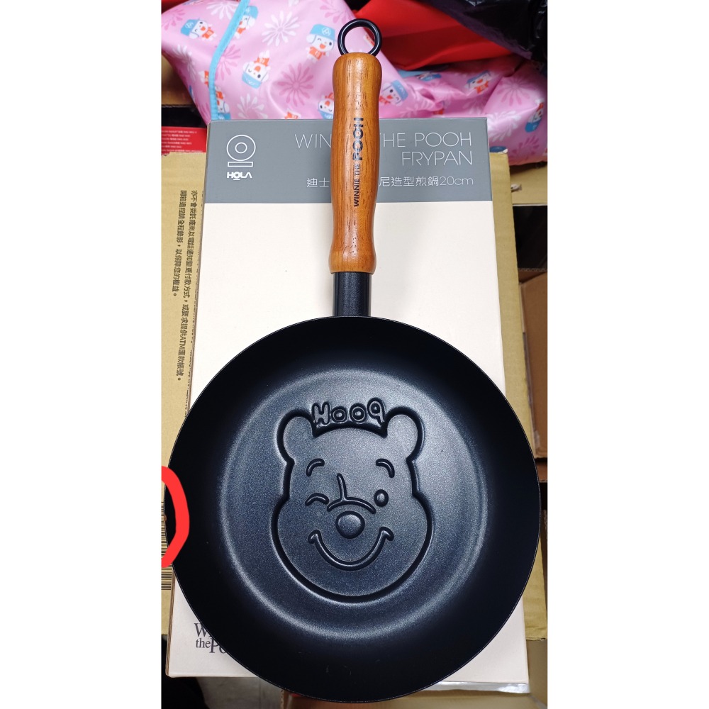 HOLA 維尼造型煎鍋 20CM-細節圖2