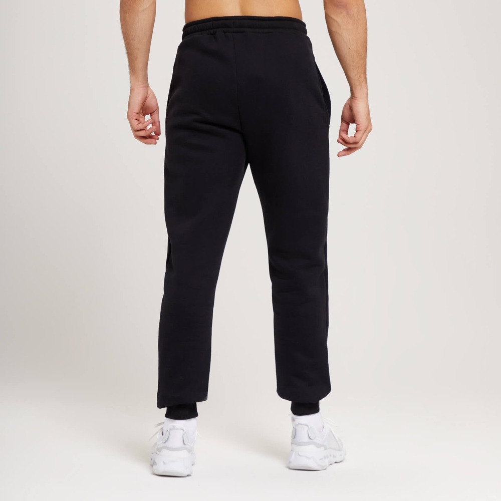 Myprotein Fade Graphic 男士棉質縮口褲 束口褲 慢跑褲 棉褲 休閒長褲 運動褲 黑M-細節圖3