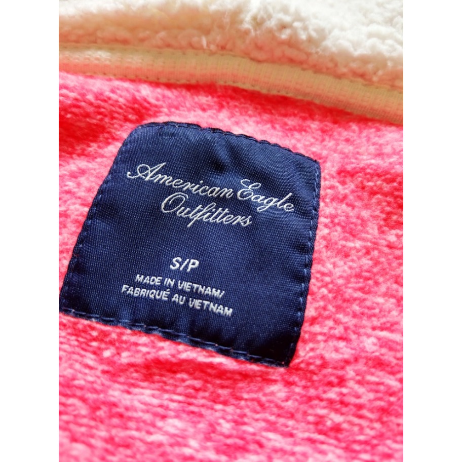 American Eagle AE 女生衣著 針織鋪絨連帽外套 S-細節圖3