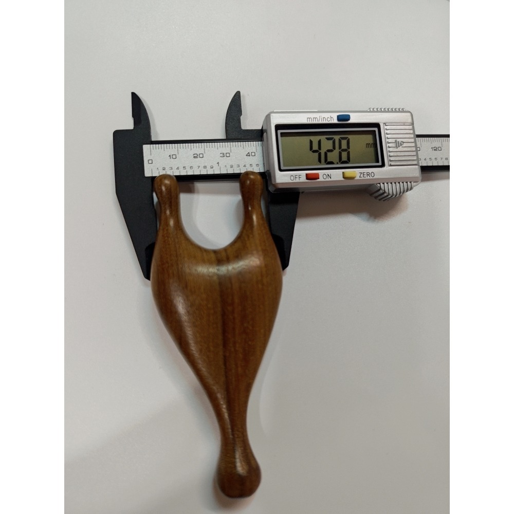 【虎達麥皂陪省團】眼部按摩棒刮鼻神器 撥筋眼周臉部鼻樑子專用 小青蛙檀木按摩金絲檀-細節圖5