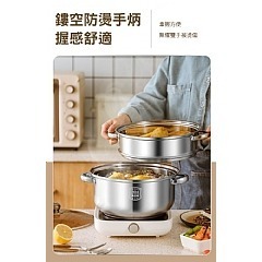 【虎達麥皂陪省團】【JUSTCOOK 廚藝寶】304不銹鋼多用蒸煮鍋(含蒸籠+鍋蓋)-細節圖7