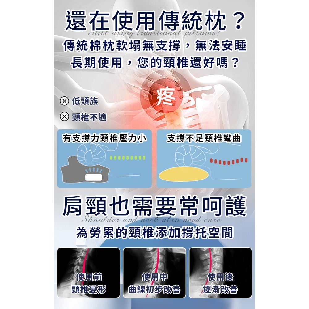 【虎達麥皂陪省團】【Hilton 希爾頓】量子紗石墨烯蝶型冷凝釋壓能量記憶枕-細節圖5