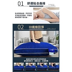 【虎達麥皂陪省團】【Hilton希爾頓】石墨烯6D可水洗蜂巢能量健康枕-細節圖8