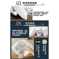 【虎達麥皂陪省團】【Hilton希爾頓】石墨烯6D可水洗蜂巢能量健康枕-細節圖9