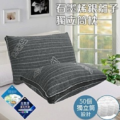 【虎達麥皂陪省團】CERES石墨烯超能黑科技銀離子獨立筒枕-細節圖2