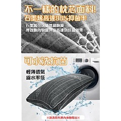 【虎達麥皂陪省團】CERES石墨烯超能黑科技銀離子獨立筒枕-細節圖4