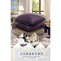 【虎達麥皂陪省團】【Hilton希爾頓】國際精品面料100%萊賽爾60支紗極度沉睡枕-細節圖5
