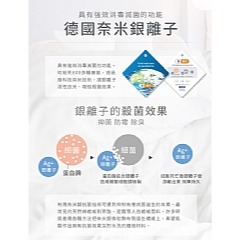 【虎達麥皂陪省團】【Hilton希爾頓】 凡爾賽藍玫瑰銀離子抑菌獨立筒枕-細節圖7