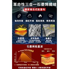 【虎達麥皂陪省團】【Hilton 希爾頓】精品級石墨烯負離子水晶萊賽爾能量涼被/星際藍-細節圖4