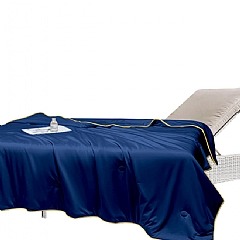 【虎達麥皂陪省團】【Hilton 希爾頓】精品級石墨烯負離子水晶萊賽爾能量涼被/星際藍-細節圖7