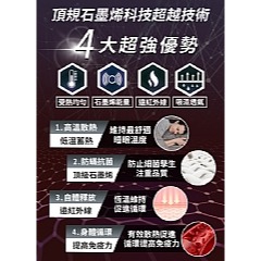 【虎達麥皂陪省團】【Hilton 希爾頓】能量石墨烯健康四季薄被2Kg/星空/冷氣被/涼被/能量被-細節圖4