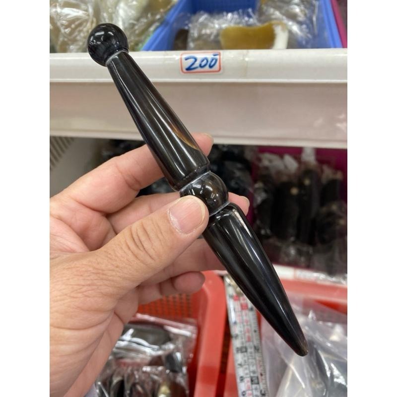 【虎達麥皂陪省團】黑牛角 晶明穴 按摩棒1-細節圖4