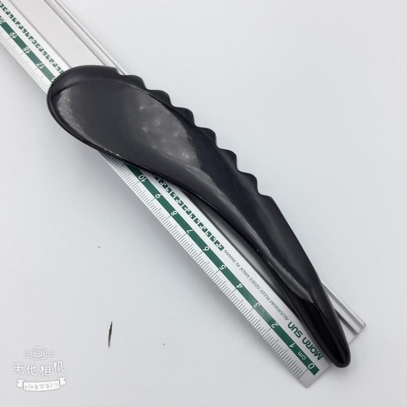 【虎達麥皂陪省團現貨 台灣出貨 黑水牛角  頭部保健 點穴 牛角製品 指壓器 牛角 按摩 牛角梳 刮痧 精品 梳子-細節圖3