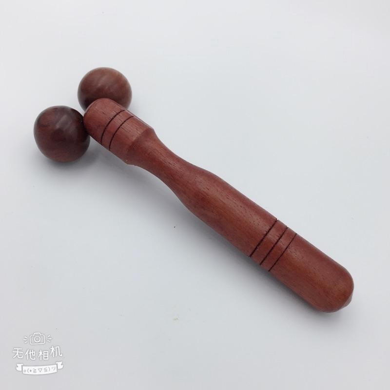 【虎達麥皂陪省團】現貨/快速出貨/原木小滾輪按摩器-細節圖2