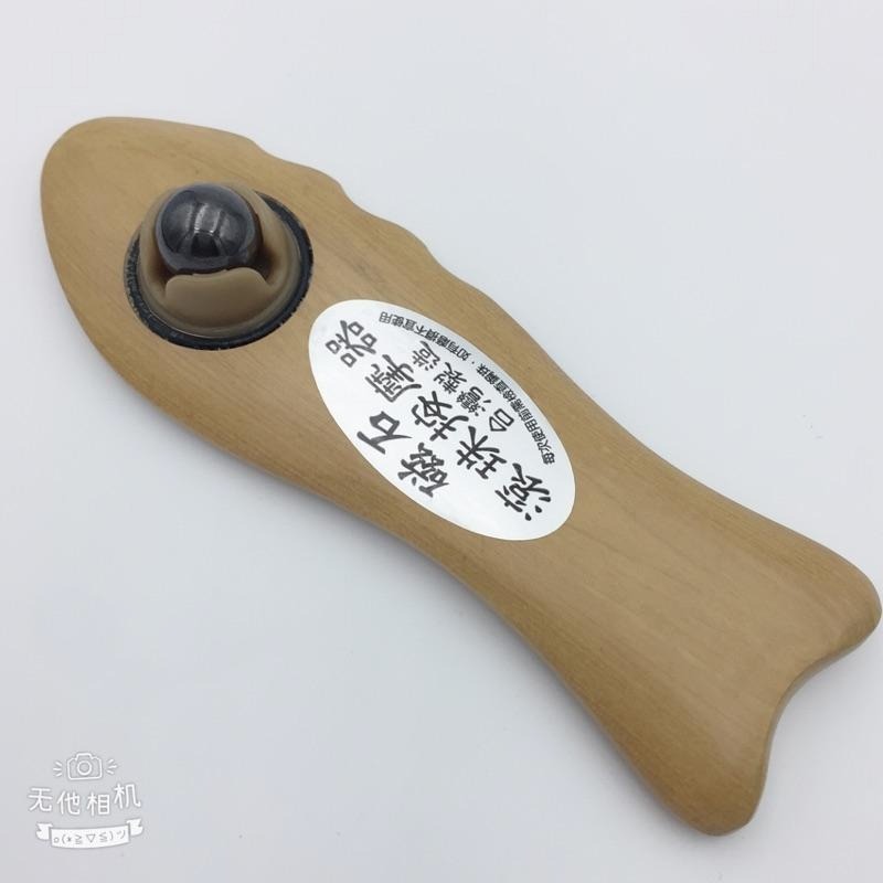 【虎達麥皂陪省團】現貨/快速出貨/磁石滾輪按摩器 原木按摩 台灣製造-細節圖3