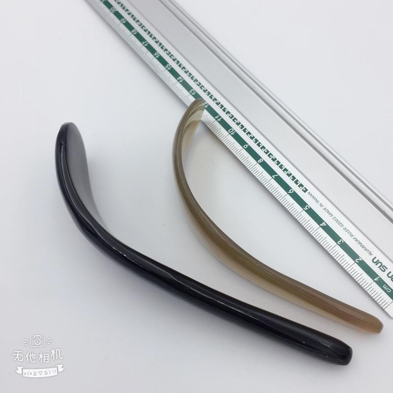 【虎達麥皂陪省團】現貨/快速出貨/牛角刮痧器 刮痧 養生 按摩板 美體 美容 不鏽鋼刮痧按摩器-細節圖2