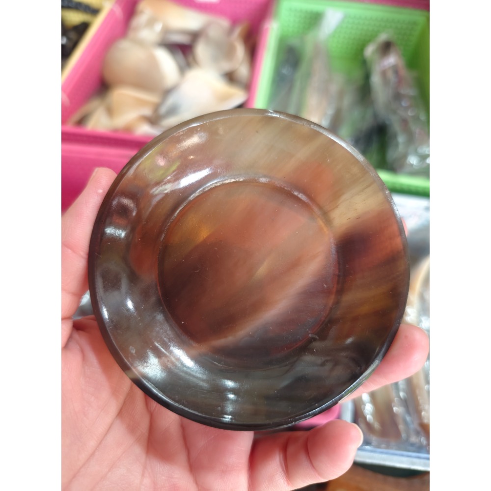 【虎達麥皂陪省團】現貨/牛角刮痧碟 碟型刮痧盤 瘦腿-細節圖9