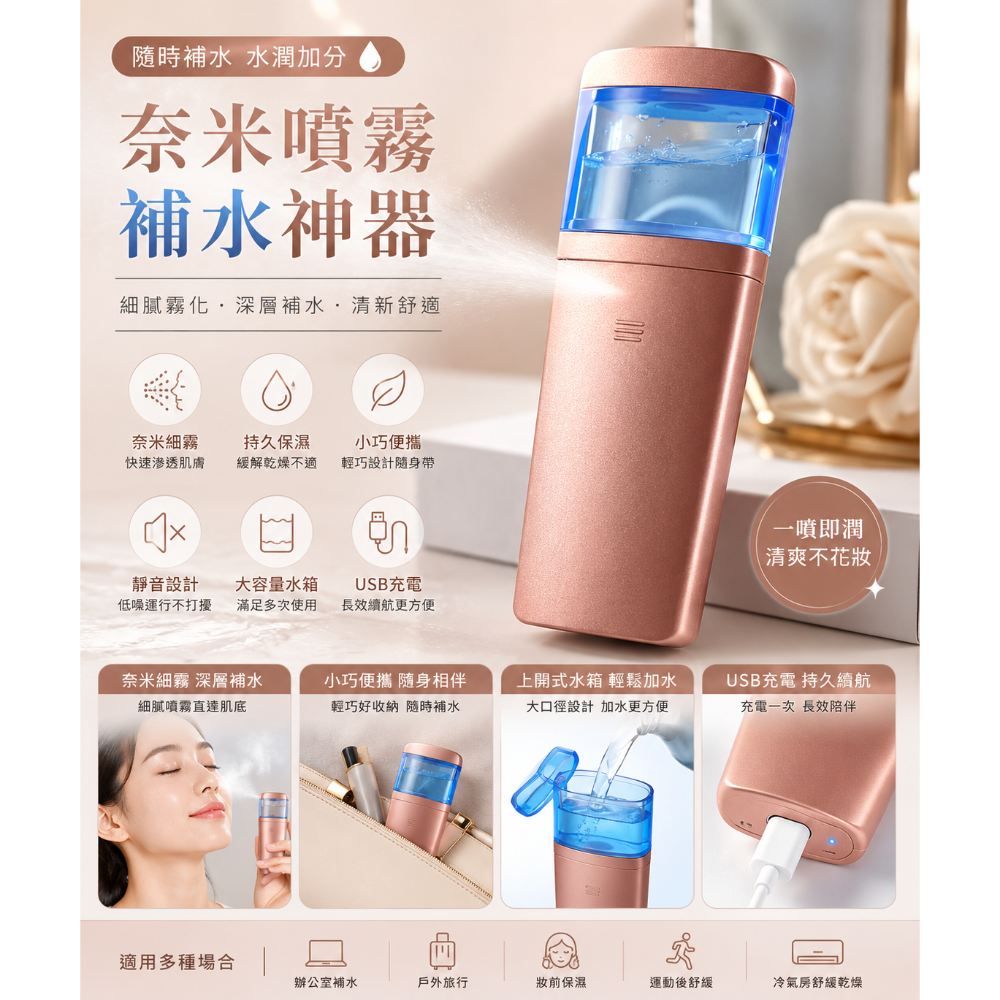 【57健康酮學彙】ASEA  水專用噴霧器/ 現貨/用來裝ASEA  /ASEA諮詢 加濕器 美容儀-細節圖6