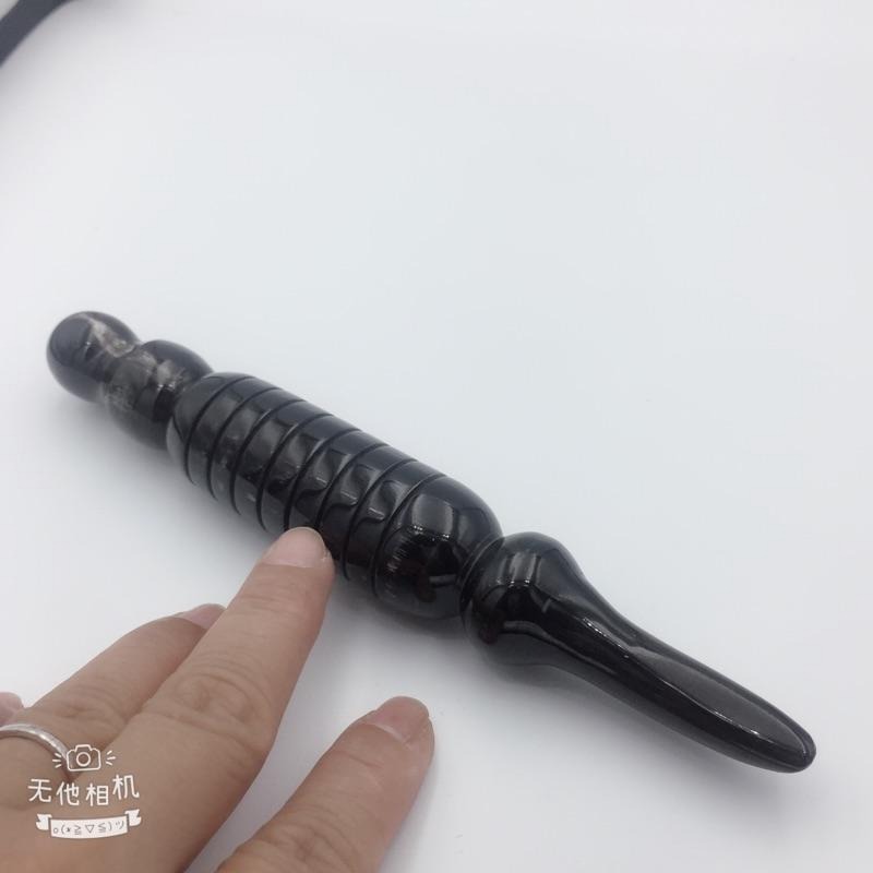 【虎達麥皂陪省團】現貨/黑牛角/牛角按摩棒/鳥形按摩器-細節圖2