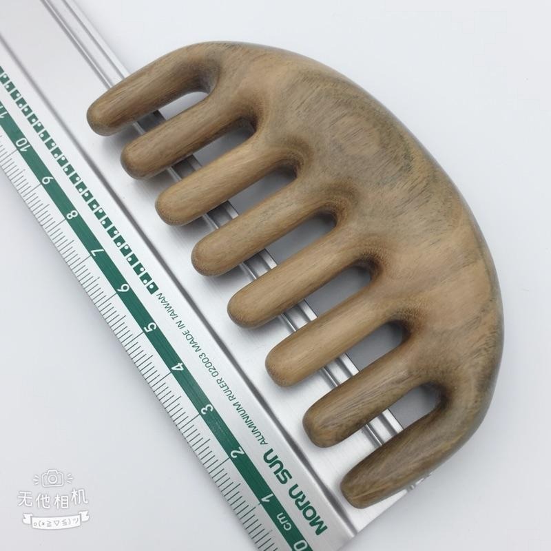 【虎達麥皂陪省團】巴拉圭綠檀梳 經絡按摩梳  原木梳 綠檀梳 按摩梳  按摩梳 南美綠檀 手工綠檀梳 原木梳 綠檀梳-細節圖5