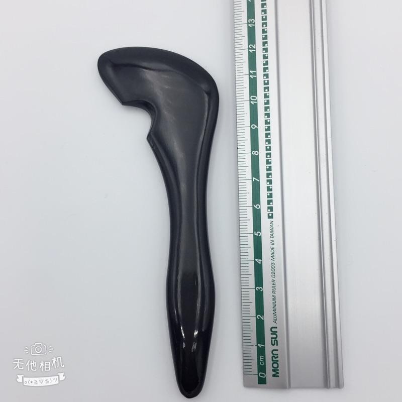 【虎達麥皂陪省團】現貨/黑牛角/牛角按摩棒/美容筆/13公分-細節圖4