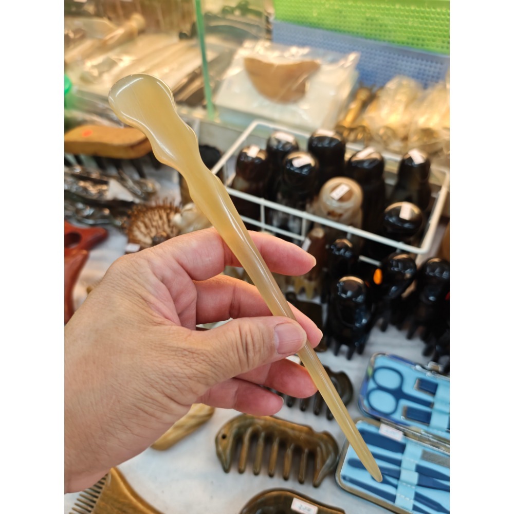 【虎達麥皂陪省團】現貨/花牛角髮髻-細節圖4