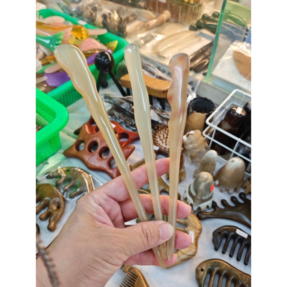 【虎達麥皂陪省團】現貨/花牛角髮髻-細節圖5