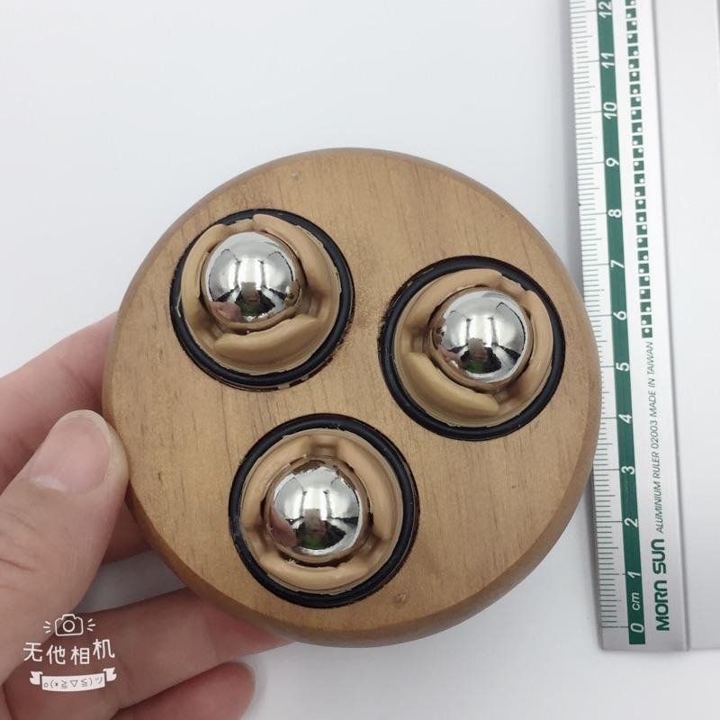 【虎達麥皂陪省團】現貨/三珠9丁磁石按摩器/不鏽鋼刮痧按摩器 刮痧 養生 按摩板  不鏽鋼刮痧按摩器 按摩滾輪-細節圖3