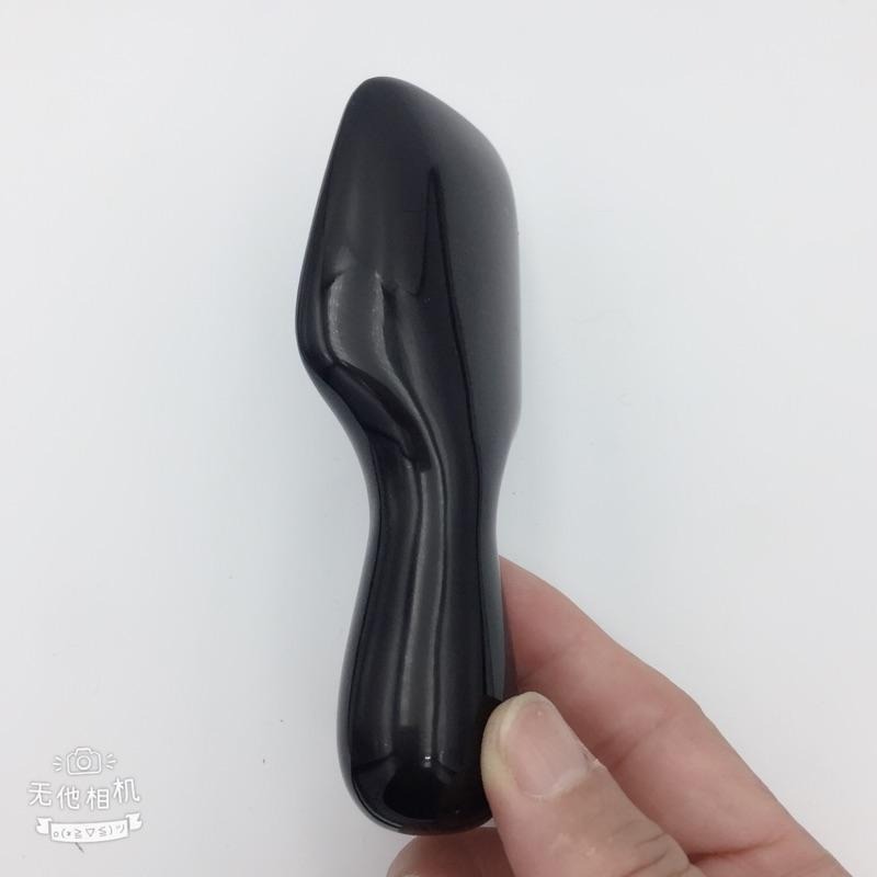 【虎達麥皂陪省團】現貨/黑牛角/牛角棒/按摩棒/畚箕形刮痧器 刮痧 養生 按摩板 美體 美容-細節圖5