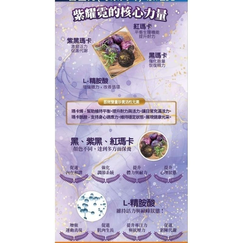 【虎達麥皂陪省團】智富力（莓果口味）紫耀霓 盛德信 瑪卡精萃 保證公司貨-細節圖4