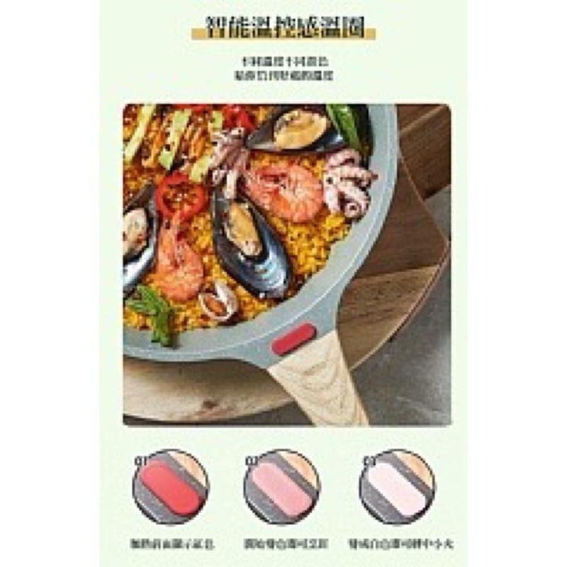 【虎達麥皂陪省團】原礦不沾平煎鍋炒鍋28CM*-細節圖4
