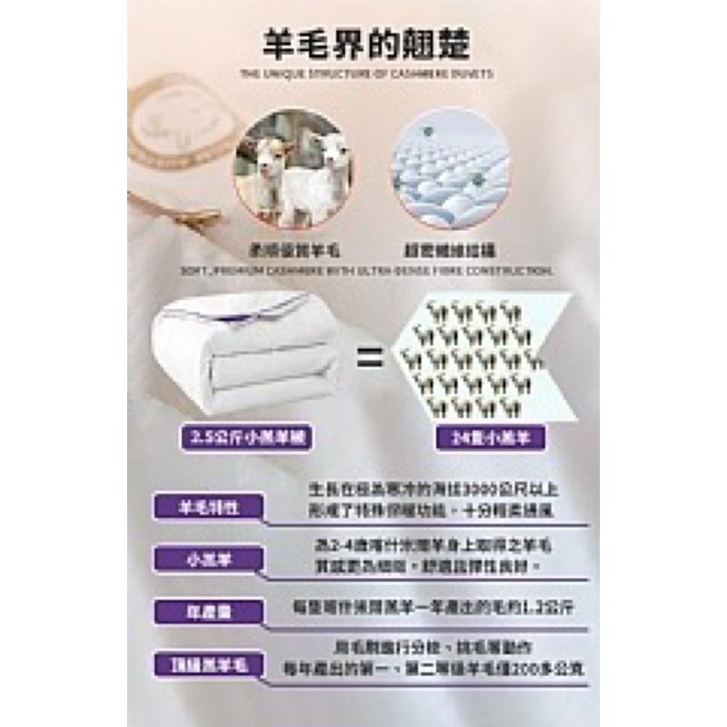 【虎達麥皂陪省團】【FlowerButterf 法蝶】100%天然小羔羊毛被2.5公斤贈法蝶青葉紛飛舒柔棉被套-細節圖6