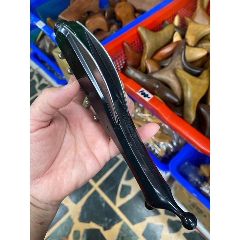 【虎達麥皂陪省團】雙刮板按摩梳 台灣製造 不鏽鋼按摩梳-細節圖4