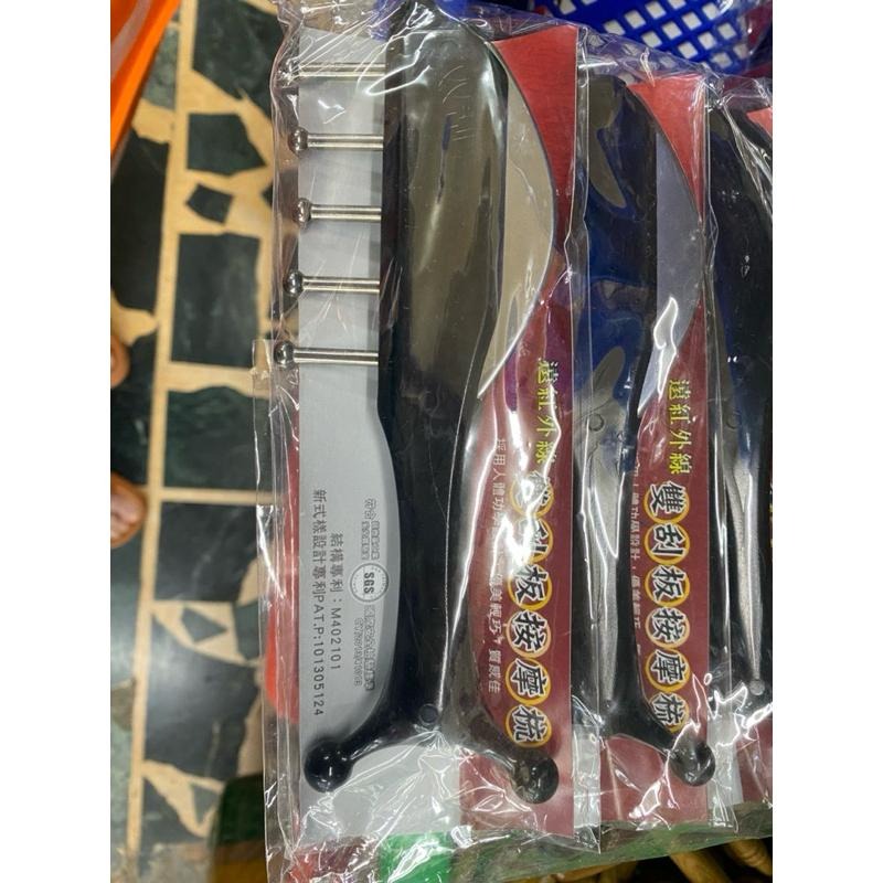【虎達麥皂陪省團】雙刮板按摩梳 台灣製造 不鏽鋼按摩梳-細節圖5