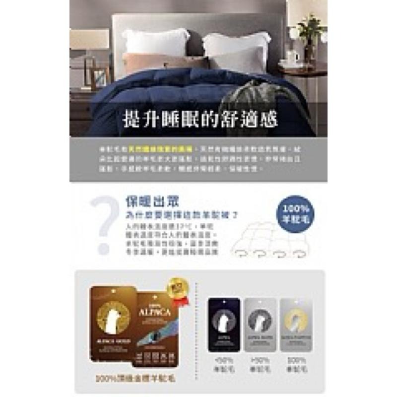 【虎達麥皂陪省團】出清價-量子導電紗100%駝羔羊毛健康被3kg 已放入購物車-細節圖3
