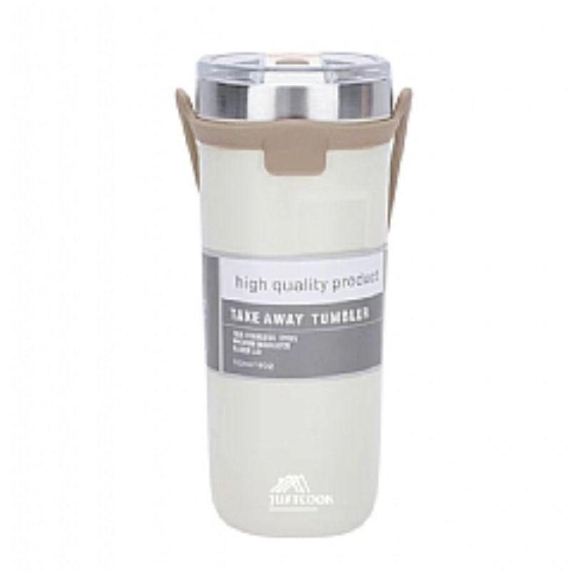 【虎達麥皂陪省團】宅配/雙層矽膠手提保溫保冷杯710ml-細節圖6