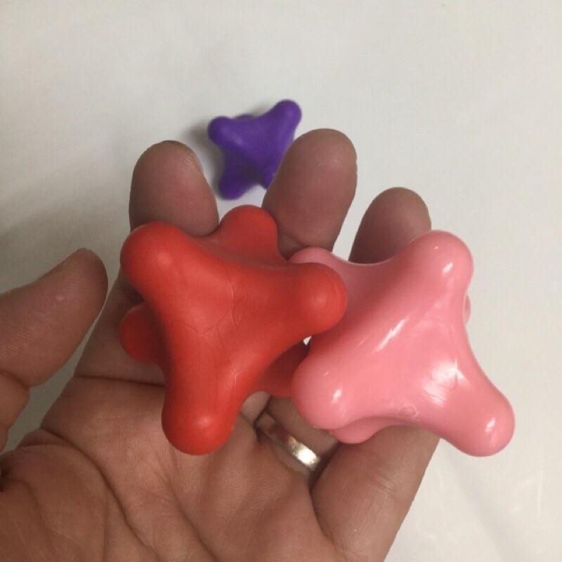 【虎達麥皂陪省團】現貨 握力球 掌心雷 (小)按摩球-細節圖4