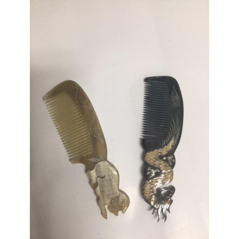 【虎達麥皂陪省團】（現貨) /限時特賣 牛角梳子-細節圖4